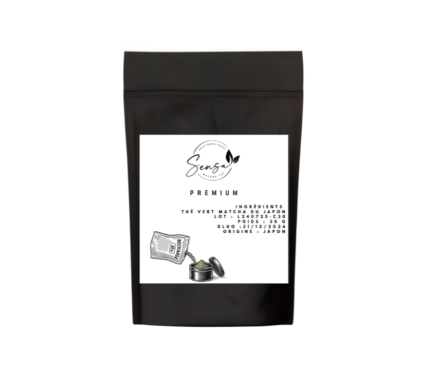 🌿 Recharge 30g disponible – Matcha Premium 🌿