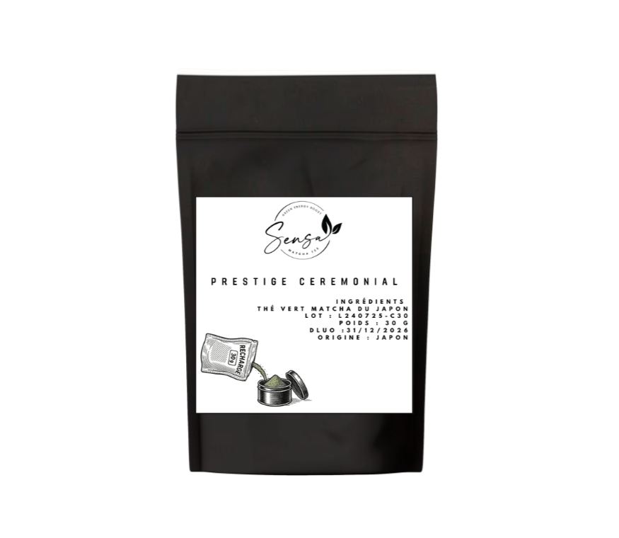 🌿 Recharge 30g disponible – Matcha Prestige Cérémonial 🌿
