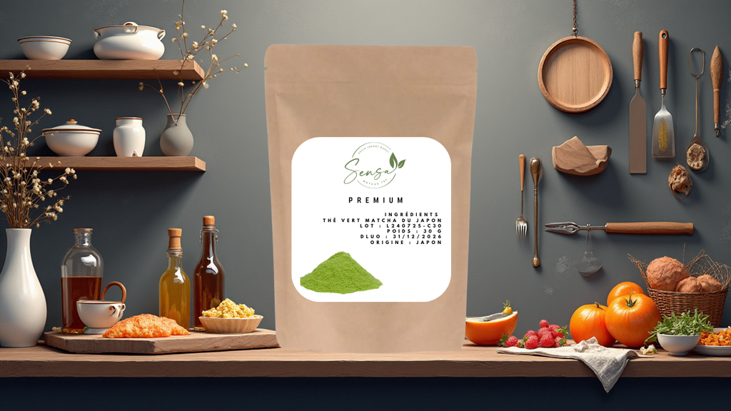 🌿 Naturel & éco-responsable – Matcha Premium 30g 🌿