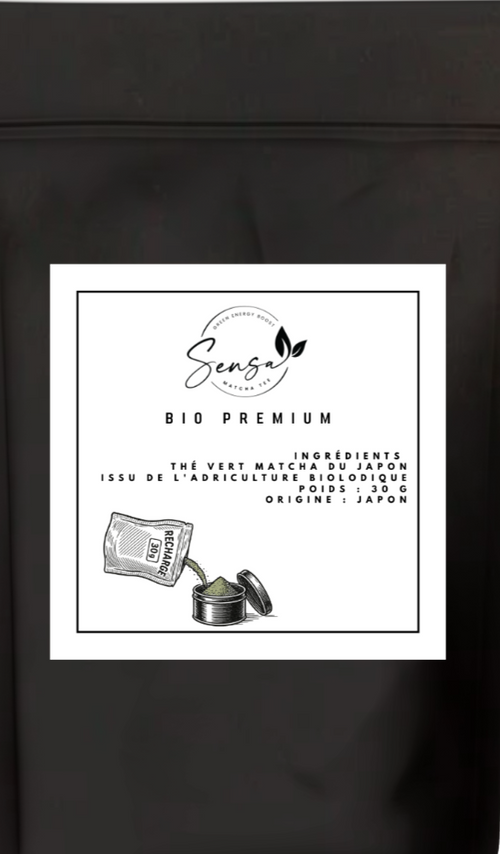🌿 Recharge 30g disponible – Matcha BIO Premium 🌿